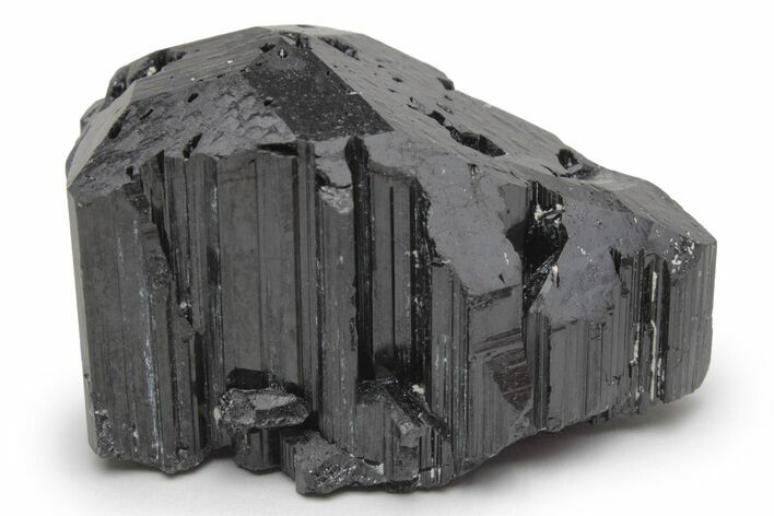 Terminated Black Tourmaline (Schorl) Crystal - Madagascar #217277